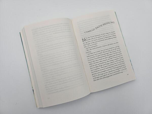 Innenansicht des Buches „Die Bibliothek der guten Taten“