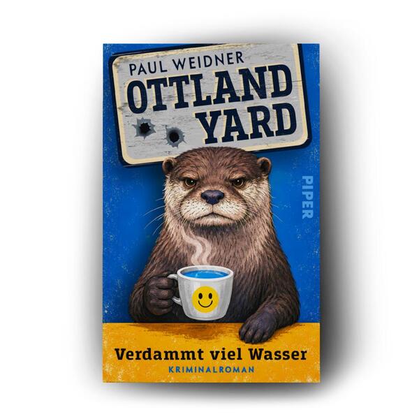 Außenansicht des Buches „Ottland Yard – Verdammt viel Wasser“