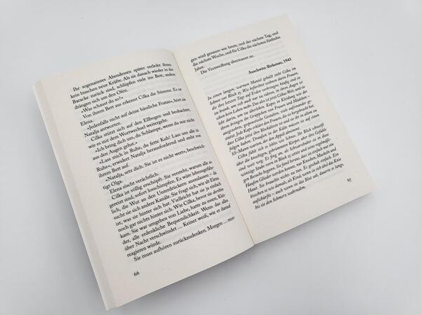 Innenansicht des Buches „Das Mädchen aus dem Lager – Der lange Weg der Cecilia Klein“