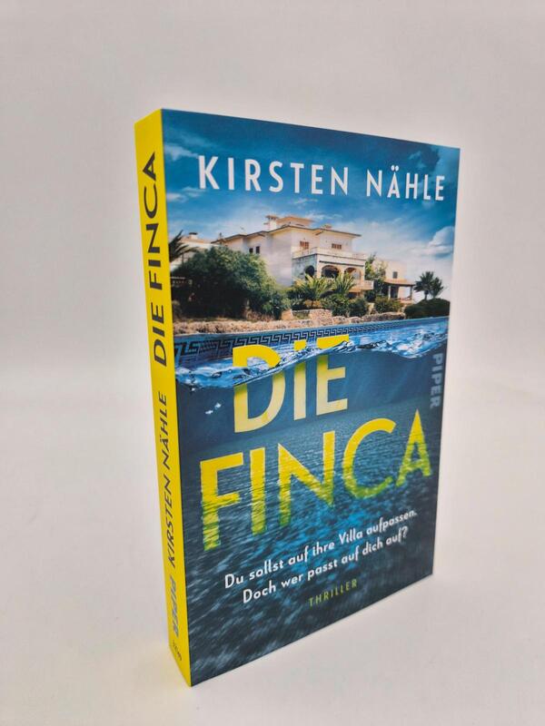 Außenansicht des Buches „Die Finca“