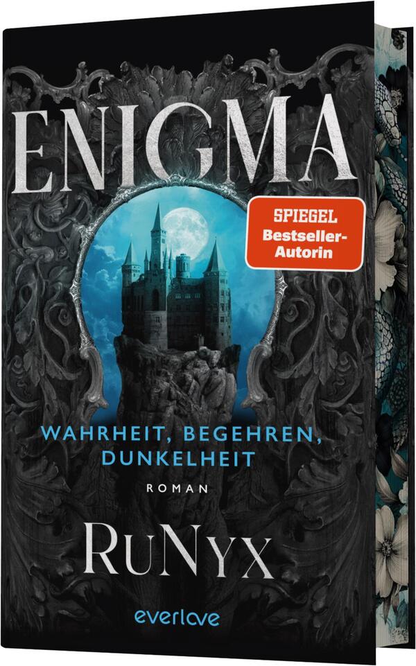 Außenansicht des Buches „Enigma – Wahrheit, Begehren, Dunkelheit“
