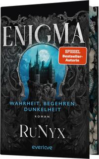 Außenansicht des Buches „Enigma – Wahrheit, Begehren, Dunkelheit“