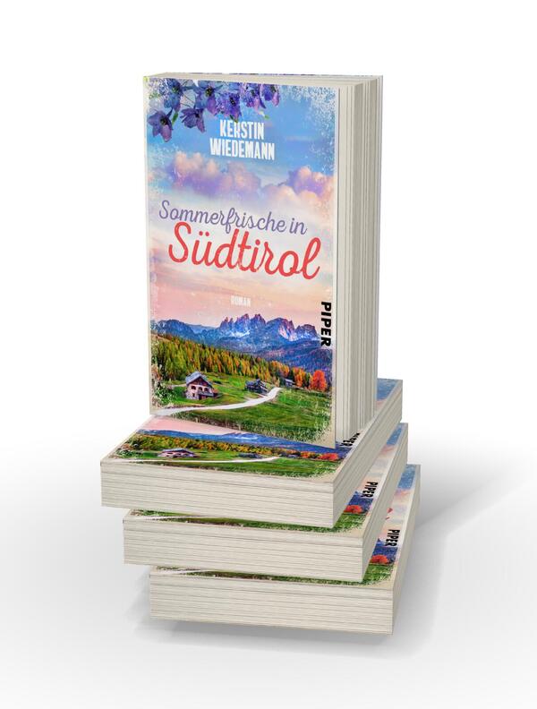 Bücherstapel des Buches „Sommerfrische in Südtirol“