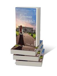 Bücherstapel des Buches „Das Geheimnis von Silverton Hall“
