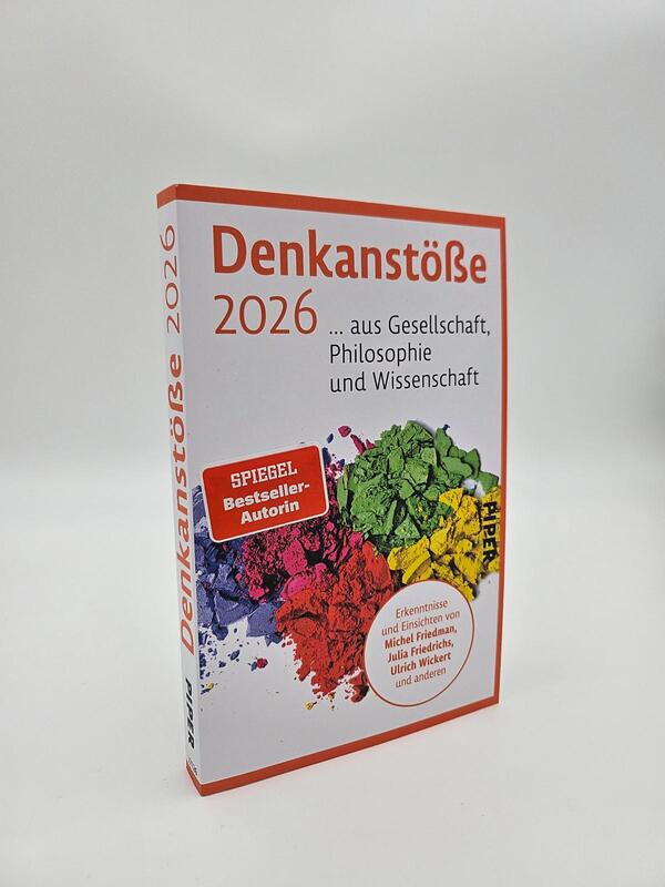 Außenansicht des Buches „Denkanstöße 2026“