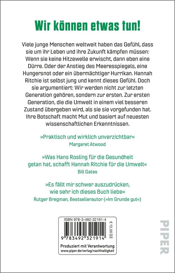 Rückansicht des Buches „Hoffnung für Verzweifelte“