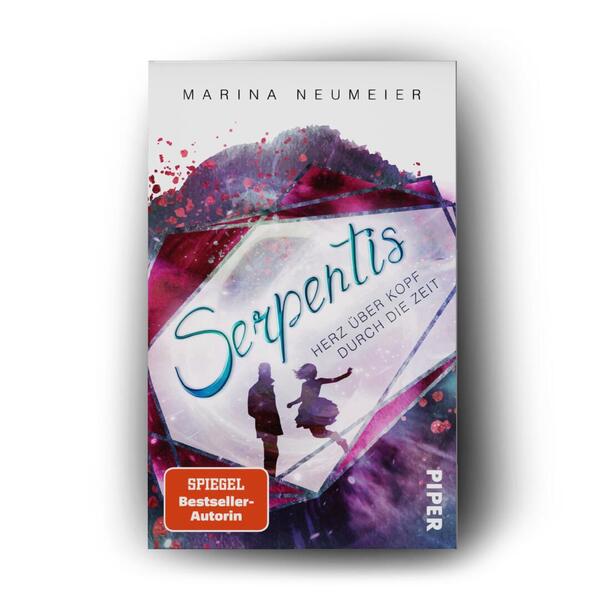 Außenansicht des Buches „Serpentis – Herz über Kopf durch die Zeit “