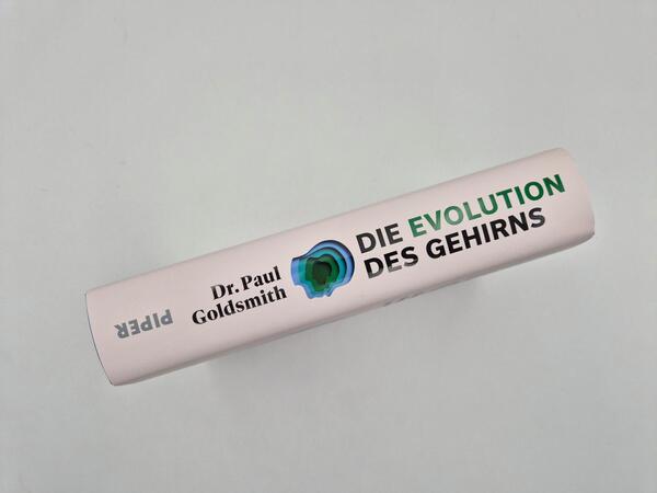Außenansicht des Buches „Die Evolution des Gehirns“