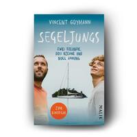 Außenansicht des Buches „Segeljungs“
