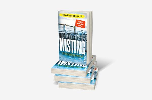 Bücherstapel des Buches „Wisting und die Stunde der Wahrheit“
