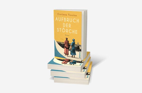 Bücherstapel des Buches „Aufbruch der Störche“
