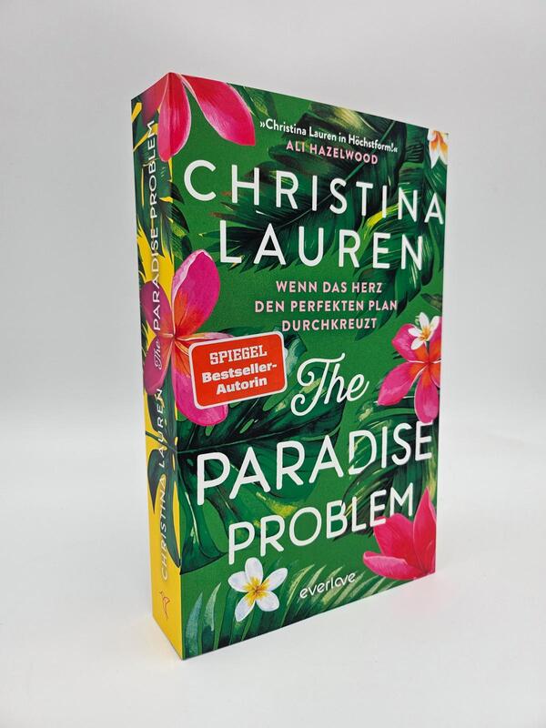 Außenansicht des Buches „The Paradise Problem – Wenn das Herz den perfekten Plan durchkreuzt“