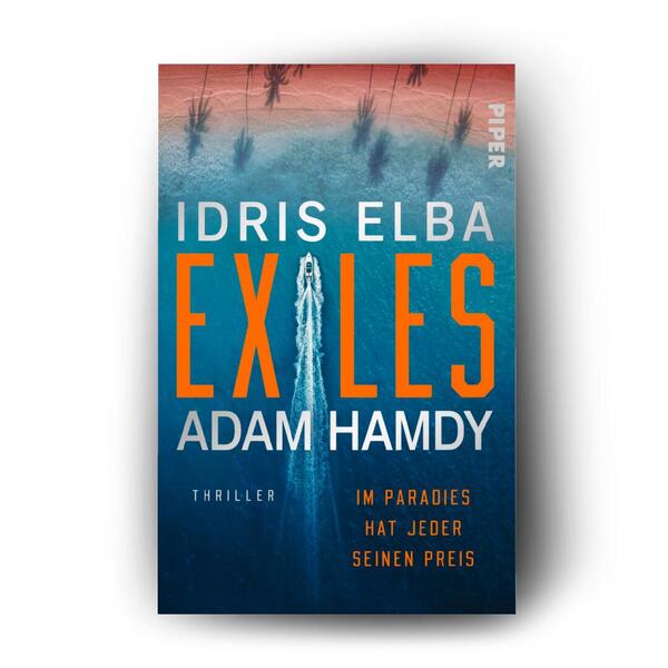 Außenansicht des Buches „Exiles – Im Paradies hat jeder seinen Preis“