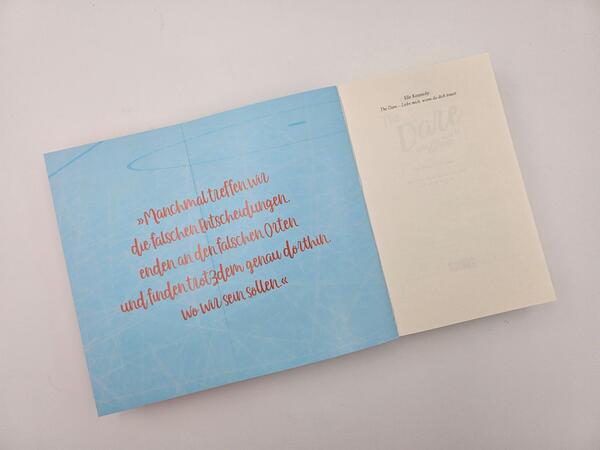Außenansicht des Buches „The Dare – Liebe mich, wenn du dich traust“