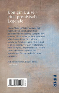 Rückansicht des Buches „Königin Luise von Preußen“