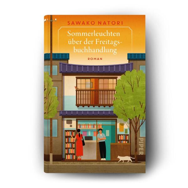 Außenansicht des Buches „Sommerleuchten über der Freitagsbuchhandlung “