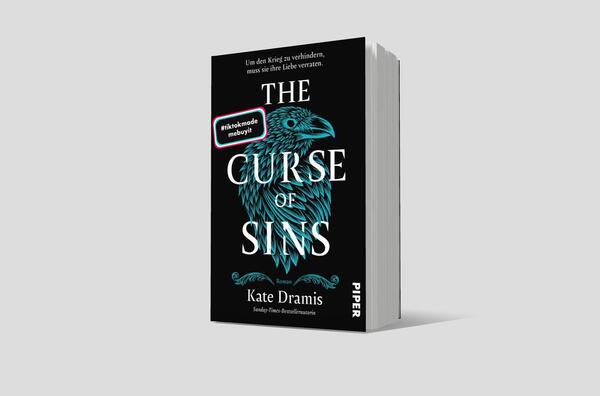 Außenansicht des Buches „The Curse of Sins“