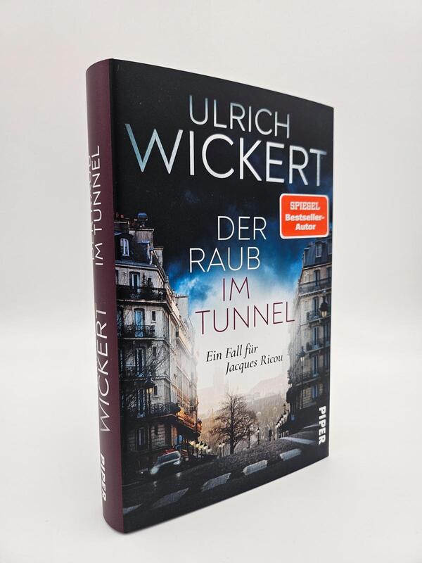 Außenansicht des Buches „Der Raub im Tunnel“