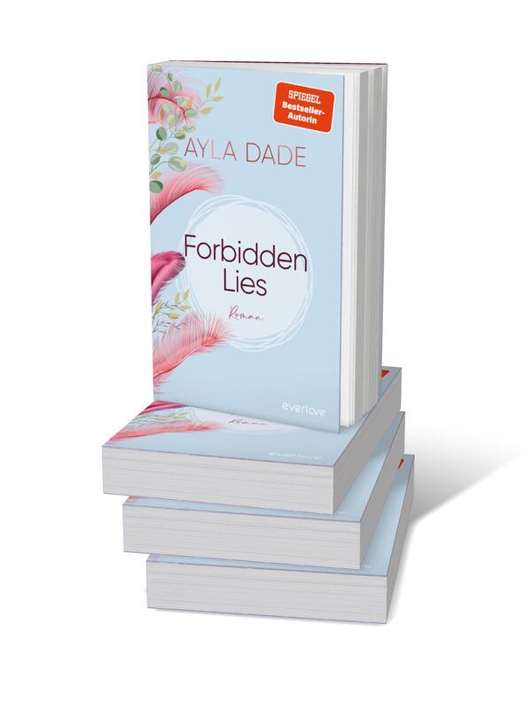 Bücherstapel des Buches „Forbidden Lies“