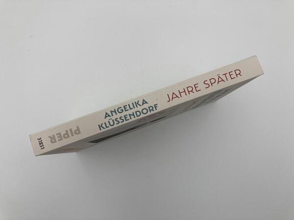 Innenansicht des Buches „Jahre später“