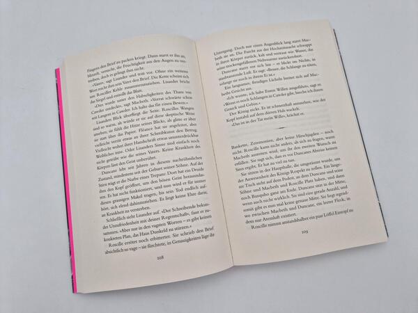 Außenansicht des Buches „Lady Macbeth“