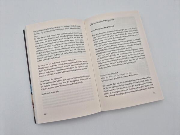 Außenansicht des Buches „Mein Weg“