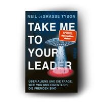 Außenansicht des Buches „Take me to your Leader“