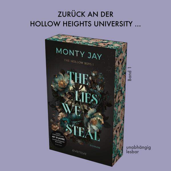 Außenansicht des Buches „The Truths we burn“