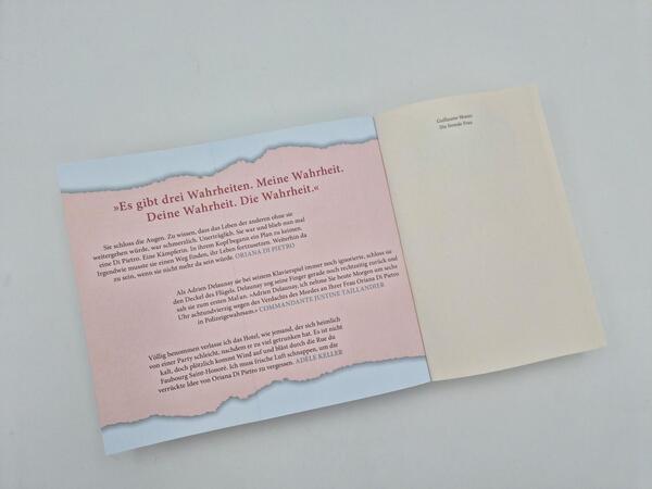 Außenansicht des Buches „Die fremde Frau“