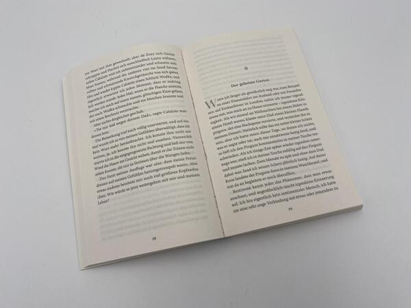 Innenansicht des Buches „Ich schreib dir morgen wieder“