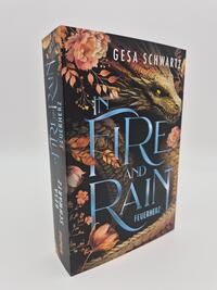 Außenansicht des Buches „In Fire and Rain – Feuerherz“