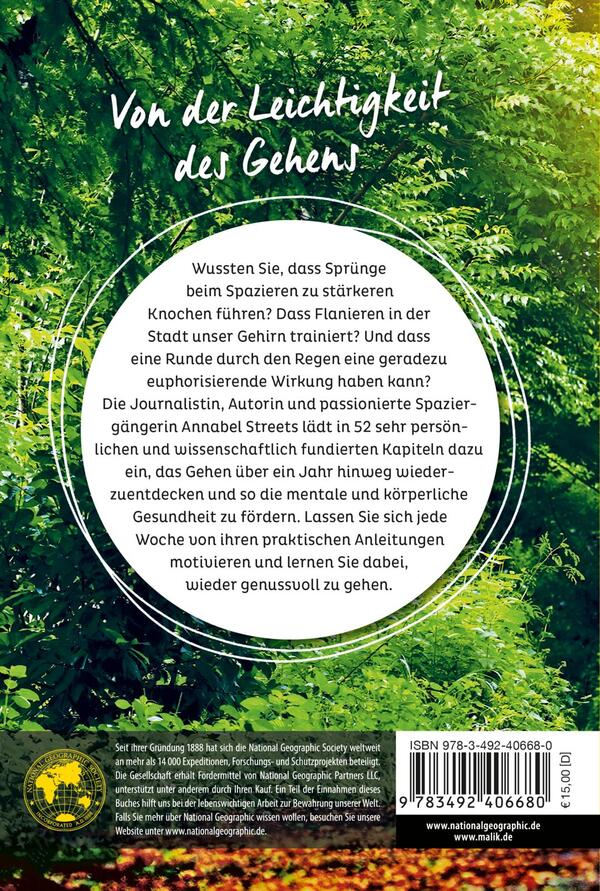 Rückansicht des Buches „Auf die Füße, fertig, los!“