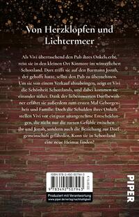 Rückansicht des Buches „Ein schottisches Weihnachtswunder“