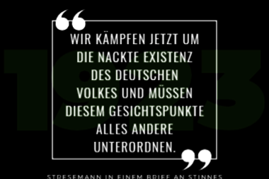 Reuth, 1923 Kampf um die Republik: Zitat zum Jahr 1923