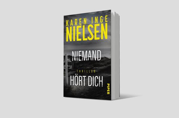 Außenansicht des Buches „Niemand hört dich“