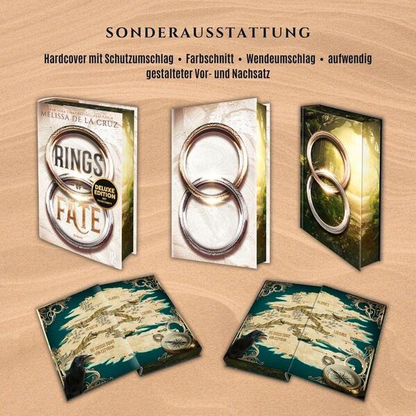 Außenansicht des Buches „Rings of Fate (Deluxe-Ausgabe)“