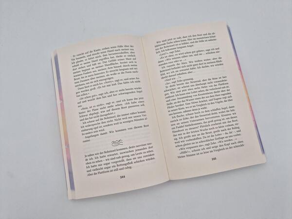 Außenansicht des Buches „Swept away – Nach dieser Nacht ist Abtauchen unmöglich“