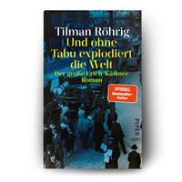 Außenansicht des Buches „Und ohne Tabu explodiert die Welt“