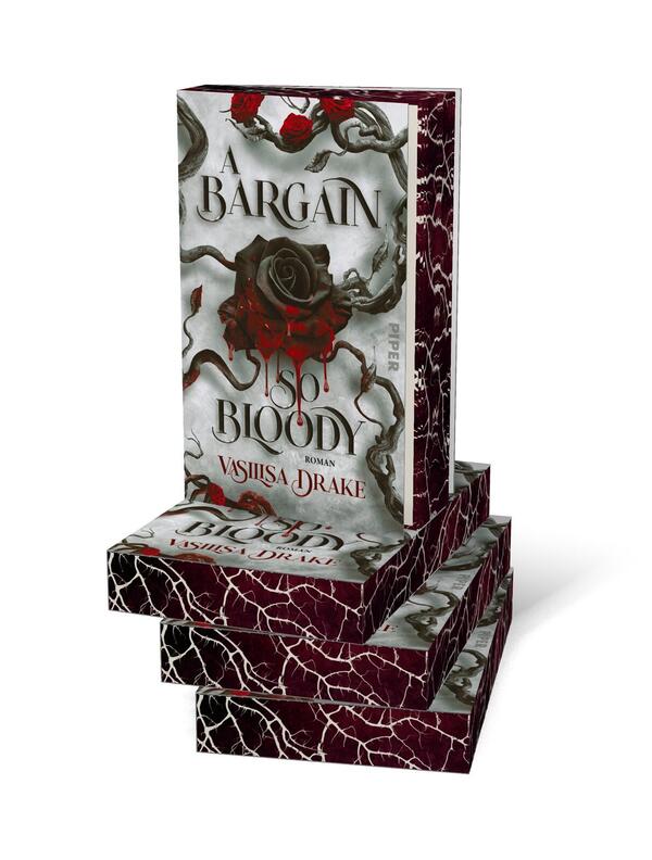 Bücherstapel des Buches „A Bargain so bloody“