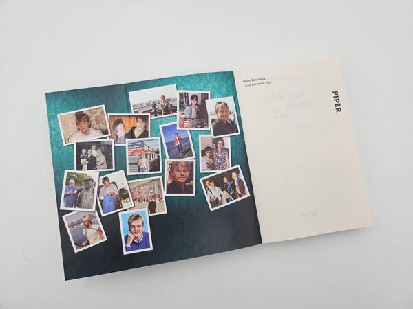 Außenansicht des Buches „Gebt mir etwas Zeit“