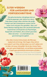 Rückansicht des Buches „Alt genug, um jung zu bleiben“