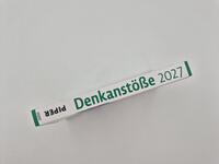 Außenansicht des Buches „Denkanstöße 2027“