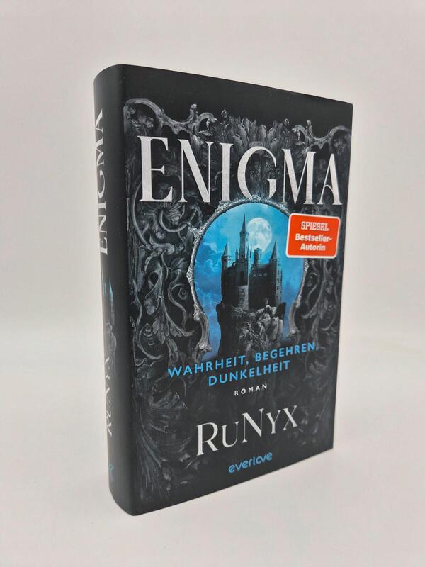 Außenansicht des Buches „Enigma – Wahrheit, Begehren, Dunkelheit“