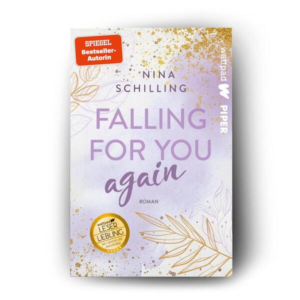 Außenansicht des Buches „Falling for you again“