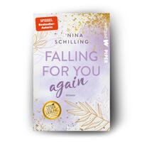 Außenansicht des Buches „Falling for you again“