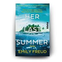 Außenansicht des Buches „Her Last Summer – Eine verschwundene Frau. Eine Reise ohne Wiederkehr.“