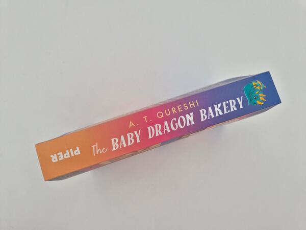 Außenansicht des Buches „The Baby Dragon Bakery“