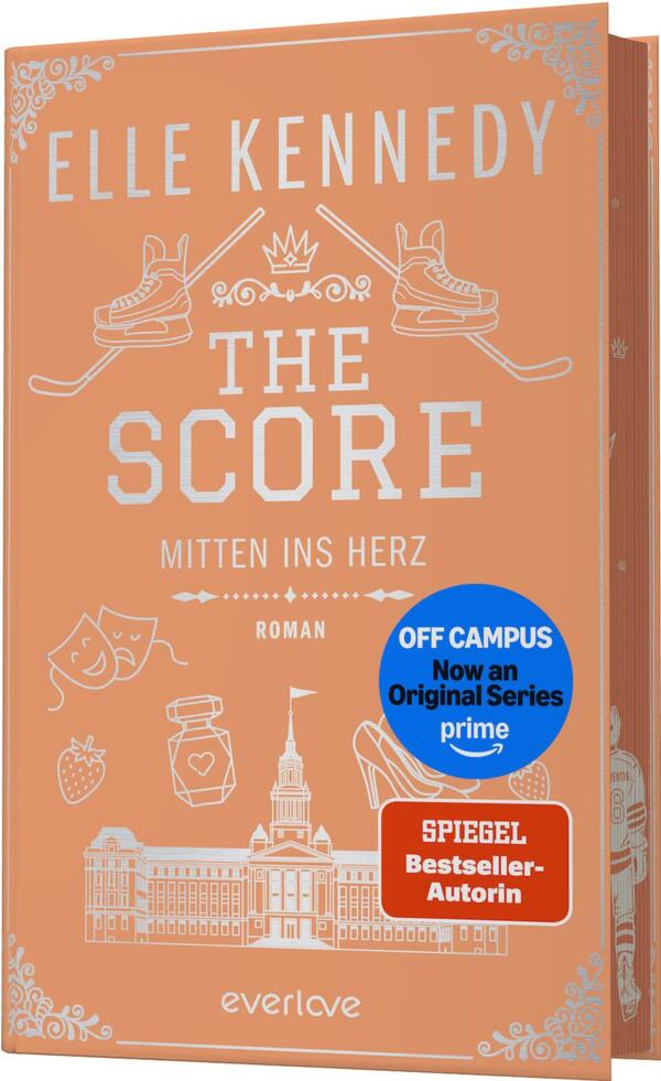 Außenansicht des Buches „The Score – Mitten ins Herz“