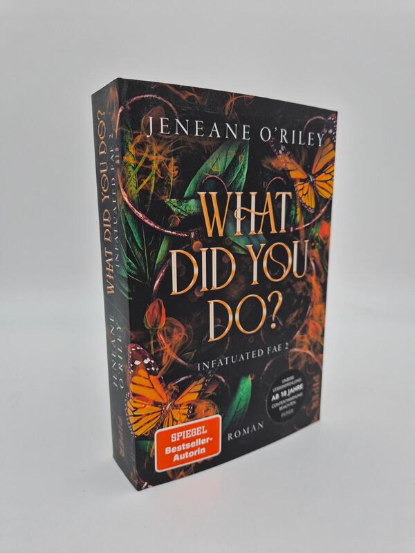 Außenansicht des Buches „What did you do?“