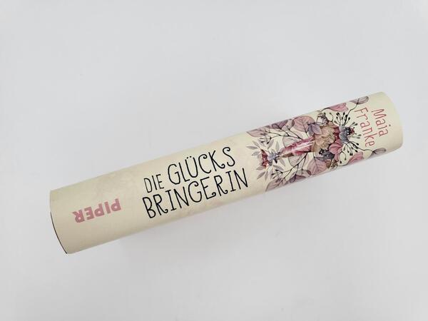 Innenansicht des Buches „Die Glücksbringerin“